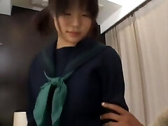 Horny Japanese slut Hina Komatsu in Amazing Interracial, Finger-banging JAV clip