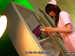 Nurse getting her vag fucked so she squirts 