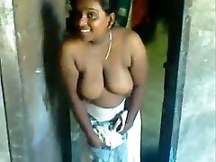 Happy Indian amateur couple having innocent fun on cam