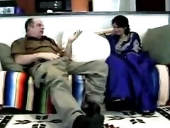 Hot Indian Rina likes fucking an old fellow