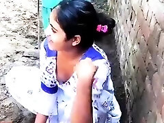 Village girl showing orbs so hot