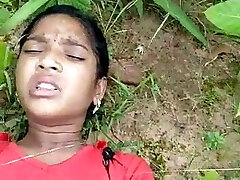 Desi Indian Girl Smashed in Forest