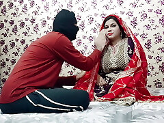 भारतीय सुहागरात सेक्स_ शादी की पहली रात हिंदी आवाज के साथ रोमांटिक सेक्स