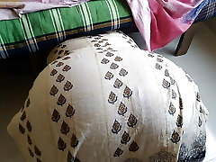 Desi Stepmom Gets Stuck While Sweeping Under The Bed When Stepson Tears Up Her And Cum Out Her Big Ass - Family Fuck-fest