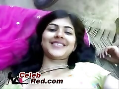 Indian Desi Teen Smashing Outdoor indian