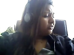 Bored serious looking webcam fatso rubs her perky puffies and boobs Bored serious looking webcam fatso rubs her perky puffies and boobs