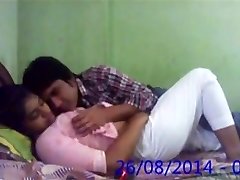 Huge-titted Desi Indian Innocent College GIRLFRIEND Fucked by BF