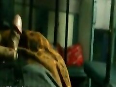 Indian boy flash wood cum on train while girl in next side