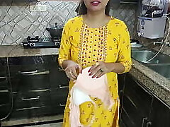Desi bhabhi was washing dishes in kitchen then her bro in law came and said bhabhi aapka chut chahiye kya dogi hindi audio