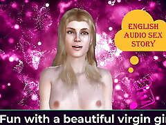 englische audio-sexgeschichte - spaß mit einem schönen jungfräulichen mädchen - erotische audiogeschichte