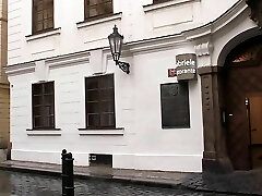 Filming porn movie with sexy grannie in lingerie Filming porn movie with sexy grannie in lingerie