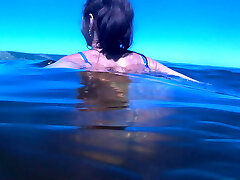 Under water (bikini) 
