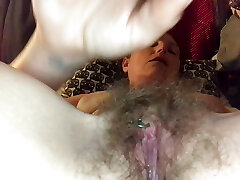 Super squirting during my first honeypot play back on British soil