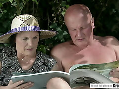 Many dicks peeing on granny and then poking her Many dicks peeing on granny and then poking her