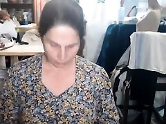 Dark-haired russian mature amateur milf hidden webcam voyeur