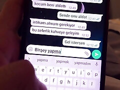 Turkish gal who wants to cheat on her husband