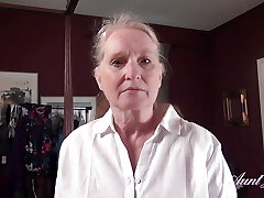 Auntjudys - a Morning Handle From Your 61yo Busty Mature Stepmom Maggie
