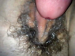 gf films bf fucking her hairy pussy