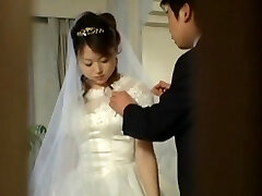 Asian bride gets gonzo group fucking part2