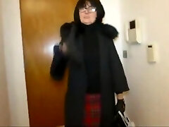 Grandmother in glasses sucks guy off Grandmother in glasses sucks guy off