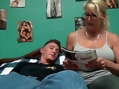 Shameless mature stepmom seduces and fucks her cherry stepson Shameless mature stepmom seduces and fucks her cherry stepson