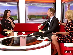 Sally Nugent in a Very Short Dress Sally Nugent in a Very Short Dress