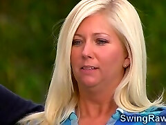 Couples spend weekend in swinger house