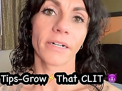 How I Masturbate to Grow my Big Pleasure Button