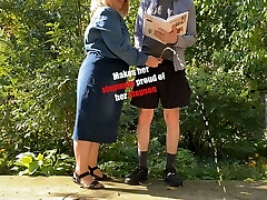 Makes her stepmom proud of her son Makes her stepmom proud of her son