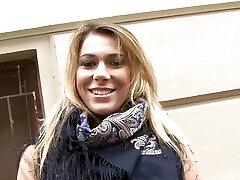 Light-haired slut wants a gang bang after playing with her red hook-up Light-haired slut wants a gang bang after playing with her red hook-up