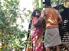 Aunty was looking for something in the garden and I had romp with her Aunty was looking for something in the garden and I had romp with her