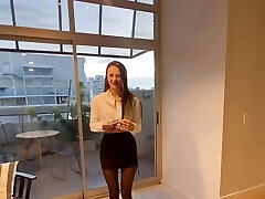 client-oriented realtor swallowed trouser snake and spread her legs in front of a buyer to sell an bedroom client-oriented realtor swallowed trouser snake and spread her legs in front of a buyer to sell an bedroom