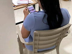 I CATCH MY Step-mother Nutting AND SHE TELLS ME SHE WANTS TO FEEL MY COCK