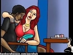 PAWG Red Haired MILF use her BIG ASS on ebony step son.