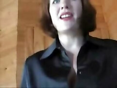 Fat Dame Interrupts Dude Jerking Off With Panties On His Head Fat Dame Interrupts Dude Jerking Off With Panties On His Head