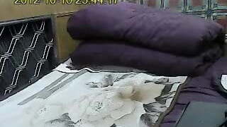 chinese middleage couple nail