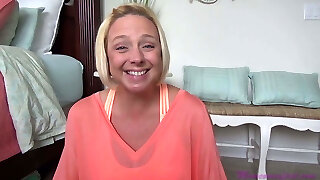 Mother & Son Do Tantric Yoga - Brianna Beach