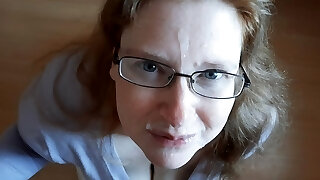 Curly_Desires Sprayed all over the glasses