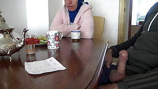 CHOUHA!!! FADIHA!!! I show my dick to my buddies moroccan grandmother!!!