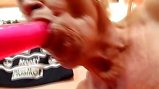 72 year old grandma tries a fucking machine for the very first time