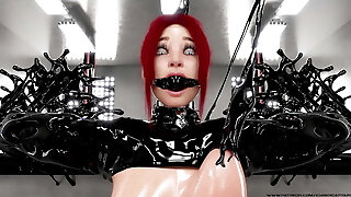 BDSM Compilation - Hardcore Iron Bondage and Latex Fetish