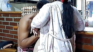 My mother in law seduces me in the kitchen, she likes to suck my stiffy