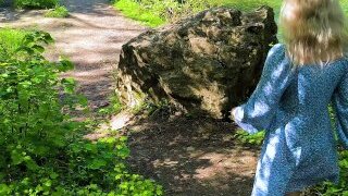 Pleasant Surprises from a Promiscuous STEP Mother during a walk in the public Park - Djelka Bianki