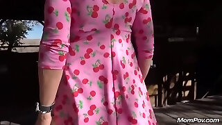 Mom Goes To The Wood Shed