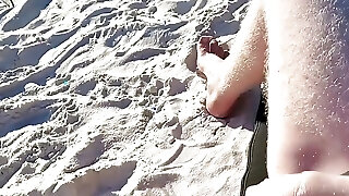 Outdoor sex on a nudist beach in Bahia