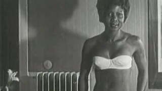 Hot Interracial Newlyweds (1950s Antique)