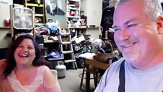 Big boobs amateur Czech woman banged in public for money