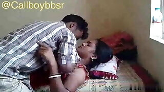 Pure village couple enjoys romance