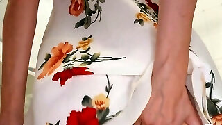 super hairy pussy became tight sans fuck-fest and barely let in a glass man-meat,multiple orgasms squirt excitedly moaning with