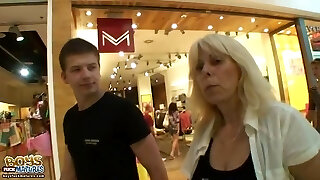 Married blonde cheats on her spouse